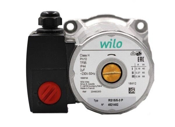 Двигатель насоса Wilo RS 15/5-3 P (88 Вт)