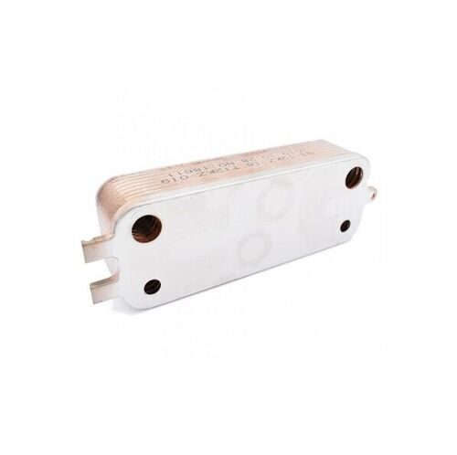 Теплообменник вторичный 16 пластин HRALE для BOSCH/BUDERUS (U072-24K,WBN6000-24C)